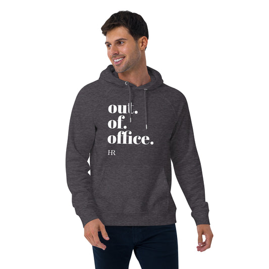 Out Of Office - Unisex eco raglan hoodie